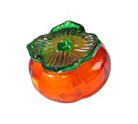 Dappen Dish Cup Liquid Powder With Lid Nails Glass Crystal Damping For Nails Tips Pumpkin Shape Nail With Lid Small Bowl Cups