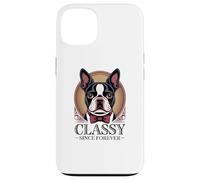 Dapper Boston Terrier, Classy Since Forever Case for iPhone 13