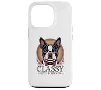 Dapper Boston Terrier, Classy Since Forever Case for iPhone 13 Pro