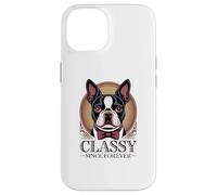 Dapper Boston Terrier, Classy Since Forever Case for iPhone 14