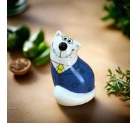 Dapper Cat Salt/Pepper Shaker Goebel Penni in Suit Funny Collectible Gift