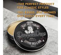 Dapper Dan Heavy Hold Pomade - Strong Hold and High Shine Mens Oil Based Hair Pomade Liquorice and Vanilla Scent, 1 x 100 ml