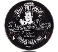 Dapper Dan Heavy Hold Pomade - Strong Hold and High Shine Mens Oil Based Hair Pomade Liquorice and Vanilla Scent, 1 x 100 ml