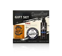 Dapper Dan Signature Style Gift Set, Includes High Hold and Low Shine Signature Style Paste 100ml, Texturizing Signature Style Sea Salt Spray 200ml and Hair and Body Shampoo with Vitamin B5 300ml