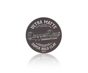 Dapper Dan Super Hold Ultra Matt Clay 100ml, clear