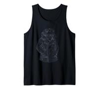 Dapper Frog Gentleman in Stylish Double-Breasted Coat Tank Top