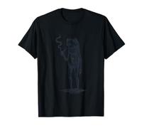 Dapper Frog Smoking Pipe Retro T-Shirt