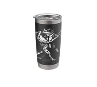 Dapper Frogs Tango Dance Vintage Illustration Stainless Steel Insulated Tumbler