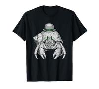 Dapper Hermit Crab Bowler Hat T-Shirt