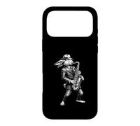 Dapper Rabbit Saxophone Jazz Case for iPhone 17 Pro Max