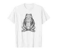 Dapper Victorian Gentleman Toad Vintage Portrait Value Graphic T-Shirt, Men, White, S