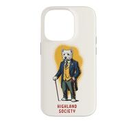 Dapper Westie Dog Highland Society Gentleman Case for iPhone 14 Pro