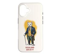 Dapper Westie Dog Highland Society Gentleman Case for iPhone 16