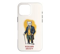 Dapper Westie Dog Highland Society Gentleman Case for iPhone 16 Pro Max