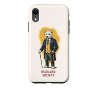 Dapper Westie Dog Highland Society Gentleman Case for iPhone XR