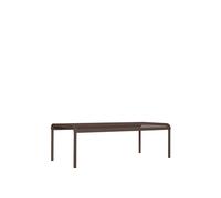 Dapple Low Garden Table 114x57 Dark Chocolate