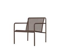 Ferm Living Dapple Outdoor Armchair With Armrests Dark Chocolate