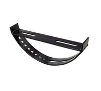 DAPRONA Bracket for Walkway Grating, galvanised Black 25cm, Step, roof Steps for Chimney sweeps