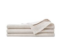 DAPU Pure Linen Tablecloth 100% French Natural Linen for Kitchen Dinning Tabletop Stain Resistant (Rectangle/Oblong, Natural Linen, 60×102 Inch)