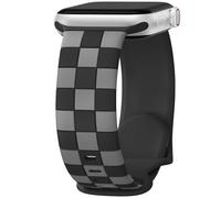 DaQin Checkered Band Compatible with Apple Watch Bands for Women 40mm 41mm 42mm 38mm Men, Cute Soft Silicone Dressy Designer Strap Repalacement Wristbands for iWatch Bands Series 10 SE 9 8 7 6 5 4 3 2
