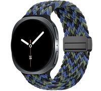 DaQin Magnetic Braided Band Compatible with Samsung Galaxy Watch 8 Band 40mm 44mm/Galaxy Watch 8 Classic 46mm Women Men, Stretchy Nylon Fabric Sport Strap No Gap Soft Comfort Wristband Accessories