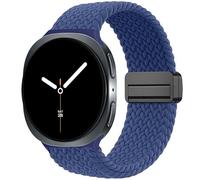 DaQin Magnetic Braided Band Compatible with Samsung Galaxy Watch 8 Band 40mm 44mm/Galaxy Watch 8 Classic 46mm Women Men, Stretchy Nylon Fabric Sport Strap No Gap Soft Comfort Wristband Accessories