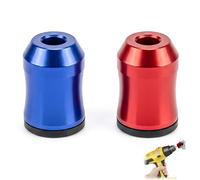 DAQUN 2 Pcs Magnetic Screw Ring, Strong Screwdriver Bit Holder for Hex Bits, Alloy Magnetic Screw Holder for Construction and Vehicle Maintenance