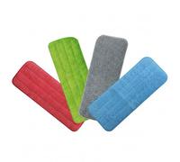 DAQUN 4 Pcs Spray Mop Replacement Pads, Microfiber Mops Pads Absorbent Washable Refills, Non-slip Floor Cleaning for Hardwood Tile Laminate Floors, Compatible with Addis, Mop Replacement Head