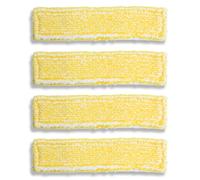 DAQUN 4 Pcs Window Vac Pads, Replacement Pads, Microfibre Re-Usable Cleaning Pads Compatible with Karcher Vw2, For Spray Bottle Use Mop Replacement Pad