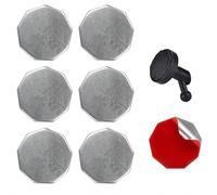 DAQUN 6 Pcs Metal Adhesive Pad for Dash Cam Mount, Compatible with Garmin Magnetic Mount Accessories