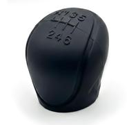 DAQUN Universal Manual Gear Stick Cover, Silicone Shifter Knob Cover for 5.5x6cm Size (Black)
