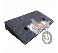 DAQXYH Non-Slip Car Driveway Kerb Ramps 1" 2" 3" 4" 5" 6" 7" 8" Rise Lightweight Portable Threshold Ramps With Stable Grid Structure Wheelchair Ramps High Load(50x27x11cm)