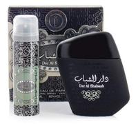 DAR AL SHABAB 100ml with deo Oud Perfume For Men Spicy Lemon Rosewood Patchouli EDP Spray