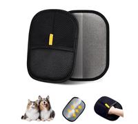 dar darouxiao Pet Hair Removal Glove for Cats & Dogs, Efficient Electrostatic Grooming Gloves for Pet Hair, Washable & Reusable Cat & Dog Hair Remover Mitt for Couch, Furniture, Carpet, Curtain