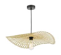 Dar Lighting Dar Deja Easy Fit Rattan Pendant Shade In Natural Finish