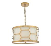 Dar Epstein Ceiling Pendant Light - Gold Leaf