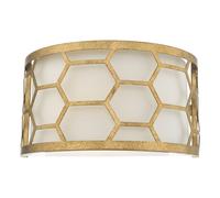 Dar Epstein Flush Wall Light - Gold Leaf