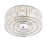 Dar Errol Flush Ceiling Light