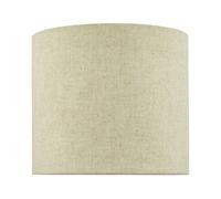 Dar Jayden Cotton Drum Lamp Shade 25cm - Natural