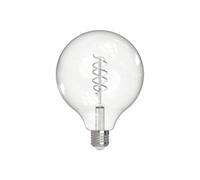 Dar Lighting 8W LED Dimmable Large Decorative Filament Globe - Screw Cap - Pack of 4