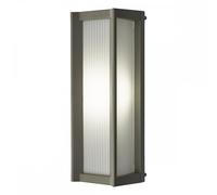 Dar Lighting Dar Atala Single Light LED Outdoor Wall Fitting In Black Finish