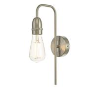 dar lighting KIE0746 Kiefer Wall Light Satin Chrome