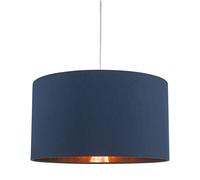 Dar Timon Ceiling Pendant Shade - Blue and Copper