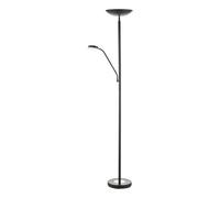 Dar Victor LED Mother and Child Floor Lamp - Matt Black