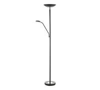 Dar Victor LED Mother and Child Floor Lamp - Matt Black