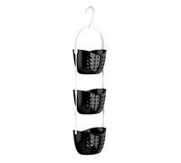 Dara 3 Tier Black Shower Caddy