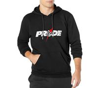 daran Pride Fighting Championship Pride Fc Hoodie Mens Long Sleeve Cotton Hoodie Fashion Hoody Casual Tops 3XL Black
