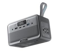 DaranEner Portable Power Station100W, 89.6Wh LiFePO4 Solar Power Bank | 200W Peak, Small Battery Generator with AC Outlet, 45W PD Fast Charging for Laptop, Camping & Home Backup, 2.54 lbs, Quiet