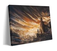 DaranKaep Disco Elysium Game Poster Decorative Painting Canvas Wall Art Living Room Poster Bedroom Painting Wall Art Picture Print Modern Family Room Decor 12 x 18 Inches (30 x 45 cm)