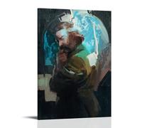 DaranKaep Game Disco Elysium Logician Wall Decorative Poster for Living Room Bedroom Modern Bedroom Decor 20 x 30 cm